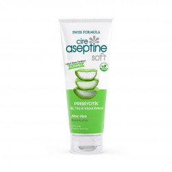 Cire Aseptine Soft Aloe Vera Özlü Yatıştırıcı Besleyici Prebiyotikli Krem 75 ml.